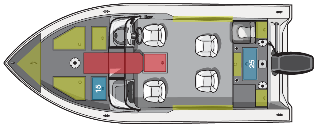 Overhead View of Adventurer 210 GLS Sport