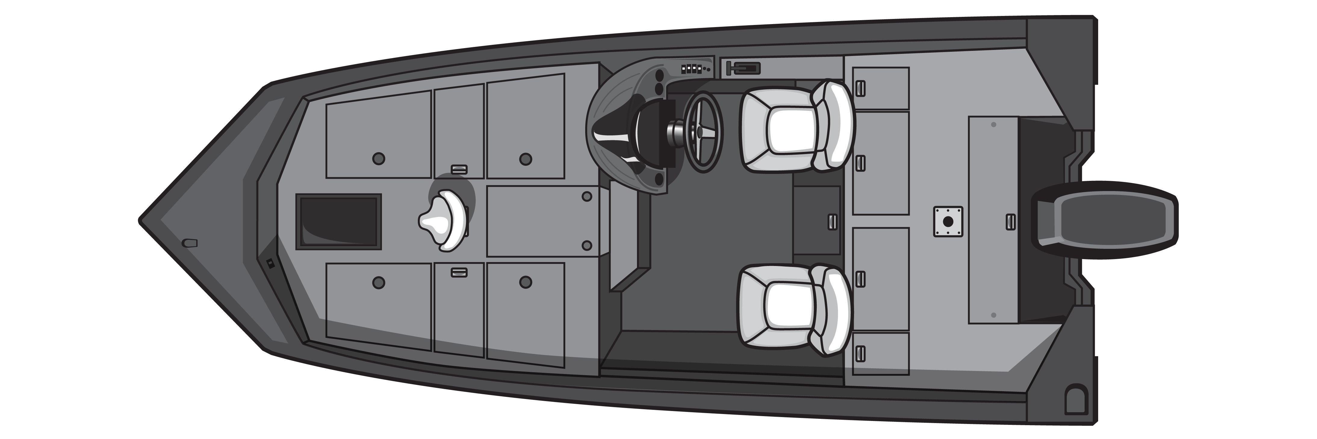 Overhead View of Viper 165 