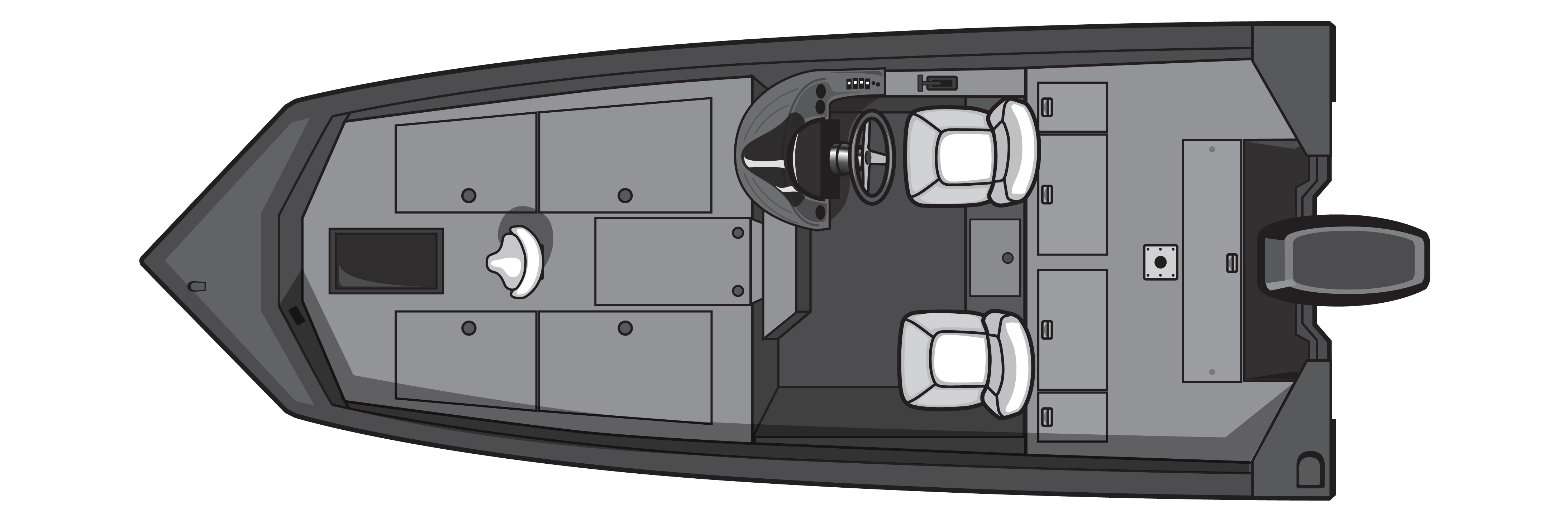 Overhead View of Viper 175 Pro 