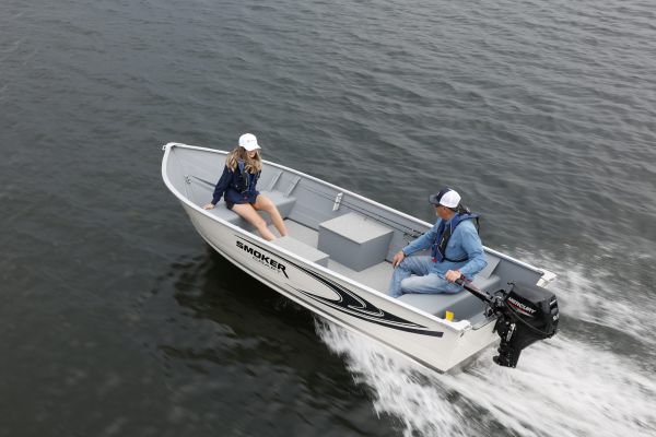 Smoker Craft 13' TS DLX SS Alaskan Utility Fishing Boat