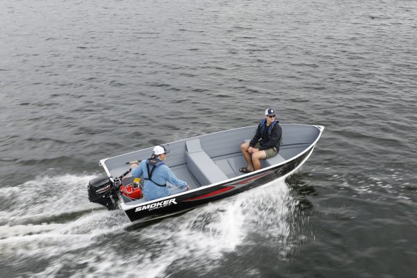 Smoker Craft 14 Voyager TS SS Utility Fishing Boat