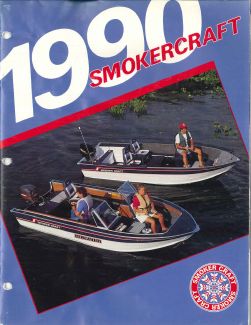 1990 Smoker Craft All Boats Catalog Cover