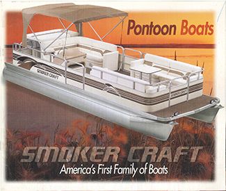 1996 Smoker Craft Pontoon Catalog Cover